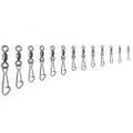 Карабин с вертлюгом Colmic Roll Swiv + Hooked.Snap № 18/20кг/12шт (GM300318)