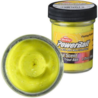 Паста форелевая чеснок желтая Berkley EU GARLIC SS YELLOW GLITTER (1633600)