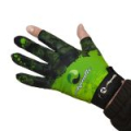 Перчатки демисезонные без пальцев Aquatic ПЧ-11 Softshell (цвет Camo Lime Khaki, размер L, печать AQ)
