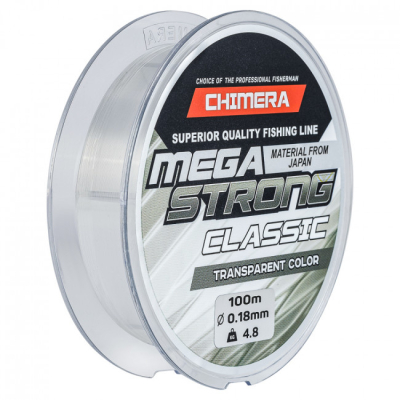 Леска Chimera Megastrong Classic Transparent Color 100m #0.50