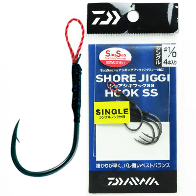 Крючки ассисты Daiwa Shore Jigi Jook SS Single 1/0