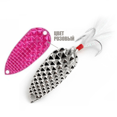 блесна  CICADA-DIAMOND TYPE  4.3см, 10гр, розовый   GT-32T