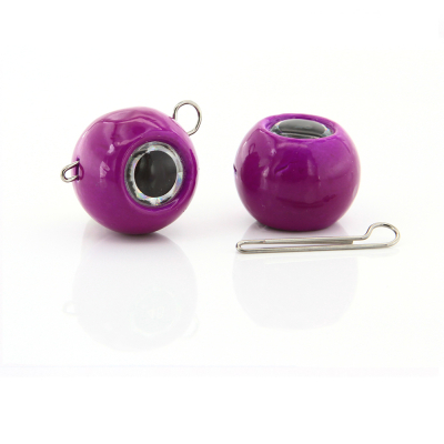 Груз крашеный разборная чебурашка "ШАР" 22 гр., цвет 06-фиолетовый GCR(B)C-22-06 10 шт