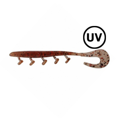 Силиконовая приманка Apetito Baits Dragon 11cm цв. 15 UV
