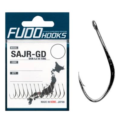 Крючок Fudo SAJR-BN 2501 № 11 (16 шт./уп.)