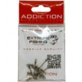 Вертлюг трехсторонний с бусинами с длинным боковым поводком Extreme Fishing ADD 03-07 10х12, 4шт/уп