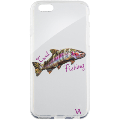 Чехол силиконовый Veduta iPhone 6 - Trout Fishing