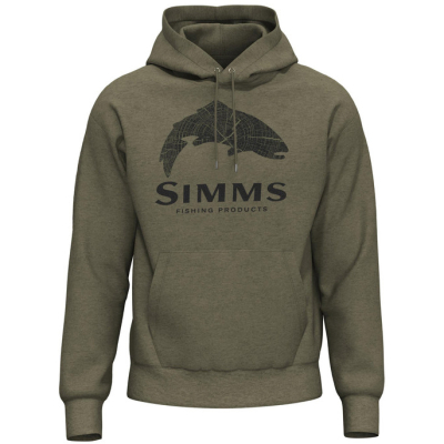 Толстовка Simms Wood Trout Fill Hoody, Forest, XXL