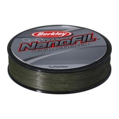 Шнур плетеный Berkley NanoFil Lo-Vis Green 125m 0,22_ 0.2176mm  14.715kg