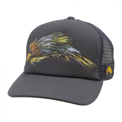 Кепка Simms Artist Series Fly Trucker, Anvil