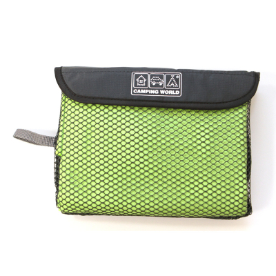 Полотенце из микрофибры Camping World Dryfast Towel S, цвет салатовый (размер 40*80) 138279