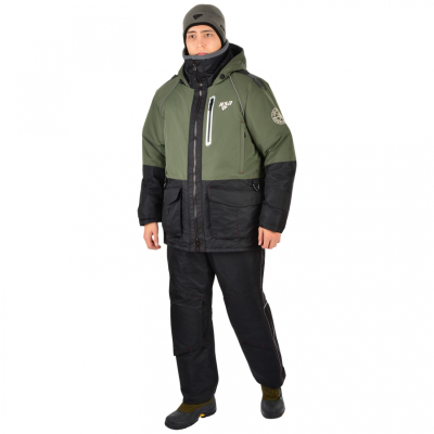 Костюм-поплавок мужской зимний ХСН "Rescuer VII comfort", hardguard, хаки (46-48/176)