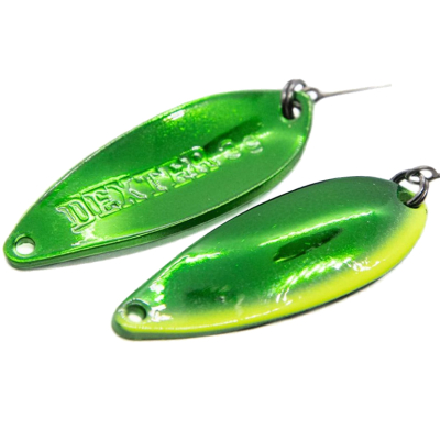 Блесна Yarie No.712 Dexter 3,0гр. цвет #H1 Green Metallic