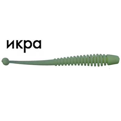 Мягкая приманка Trout Zone Boll 3,2" светонакопит икра