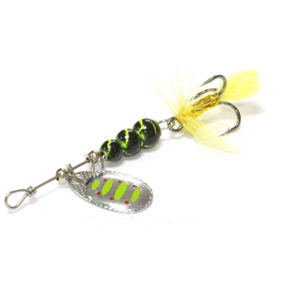 Блесна вращающаяся Sprut Shinzo Spinner #2 (4,5g/STR-LT)