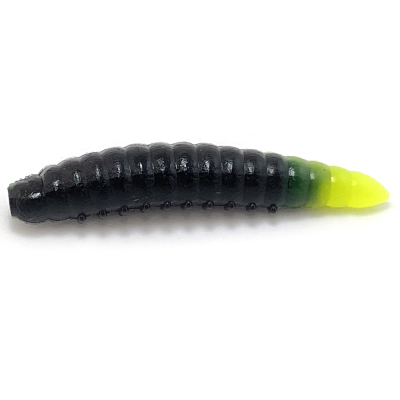 Силиконовая приманка Boroda Baits Salo 45 цв. Чёрный/Лимон, 8 шт./уп.