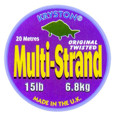 Поводковый материал Kryston Multi-Strand Original Twisted 20м 15lb MS1 