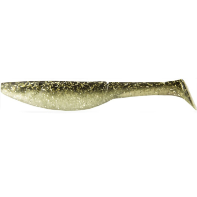 Мягкая приманка Allvega Belly Dance Shad 7см 3,5г (7шт.) цв. Gold shine minnow 