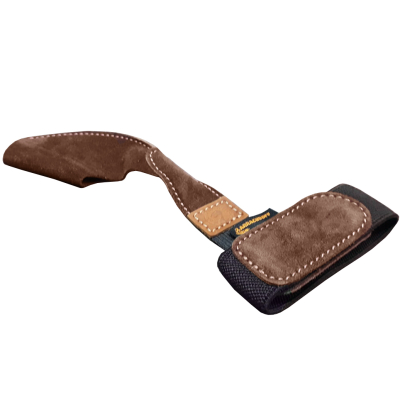 Напальчник Barracudoff с резинкой из замши Шоколадный размер М