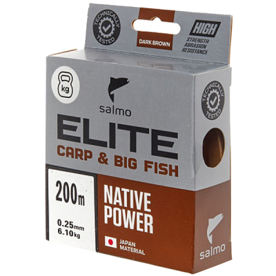 Леска монофильная Salmo Elite Carp & Big Fish 200/030