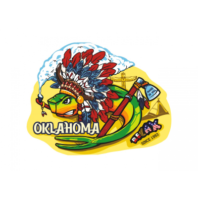Наклейка Relax Oklahoma Малая 7 х 5 см
