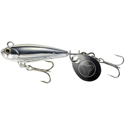 Тейл-спиннер DUO Tetra Works Spin 28мм 5гр. цвет #MCC0522 UV Silver Slash B