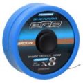 Шок-лидер плетеный Flagman Sherman Pro Braid PE X8 коричневый 10м 13кг 0,18мм
