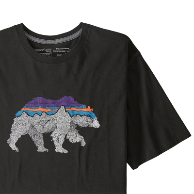 Футболка Patagonia M's Back For Good Organic T-Shirt BLKB, S