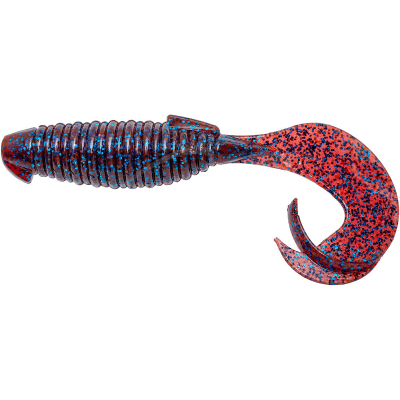 Силиконовая приманка Keitech Flapper Grub 4" цв. EA#03 Grape