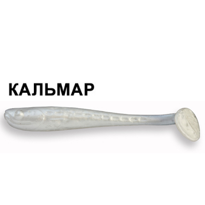 Силиконовая приманка Crazy Fish Nano Minnow 6-40-66-6 кальмар  цв. pearl snow (перламутровый снег)
