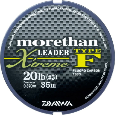 Поводковый материал Daiwa MoreThan Leader ExTreme Type-F 25lb 0.435mm
