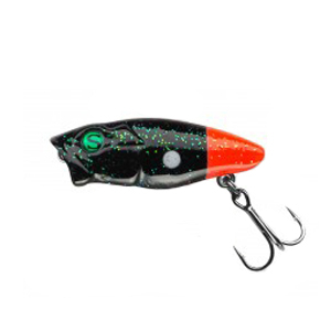 Воблер Sprut Kamari Pop 37TW (Top Water/37mm/2,3g/BKOT)