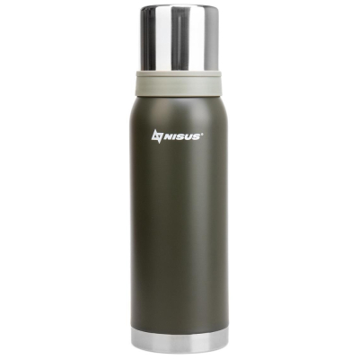 Термос Nisus (N-TM-040-K) 1200ML (2 крышки-кружки)