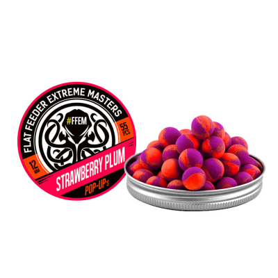 Бойлы FFEM Pop-Up Strawberry Plum 12mm