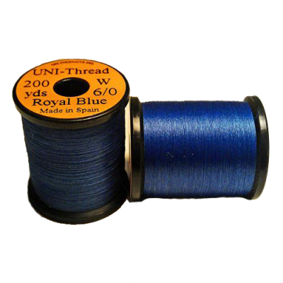 Нить UNI 6/0 200y W Royal Blue