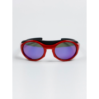 Очки поляризационные Extreme Fishing ADD-506, цвет оправы Блестящий темнокрасный, цвет линз Фиолетовый Revo