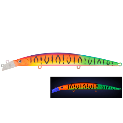 Воблер Strike Pro Top Water Minnow 130, 130 мм, 15 гр. JL-158F#A244S