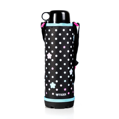 Термос спортивный Tiger MBO-E100 Blue Flower, 1,0 л (нержавеющая сталь)