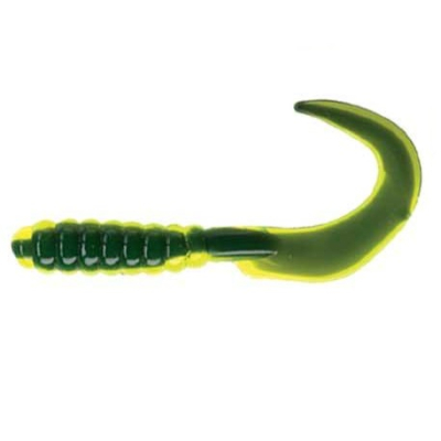 Силиконовая приманка YUM Walleye Grub 4" цв. 52