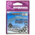 Кольца заводные профил. нерж. сталь 6mm 25kg (8шт.) Kosadaka 1211BN-06