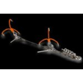 Оснастка для силикона CWC UV Orange Titanium Stinger, 75lb/34кг Giant Tandem №3/0 - 1шт.