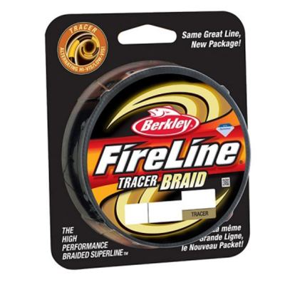 Шнур плетеный Berkley Fireline Tracer Braid 110m - 0.23mm