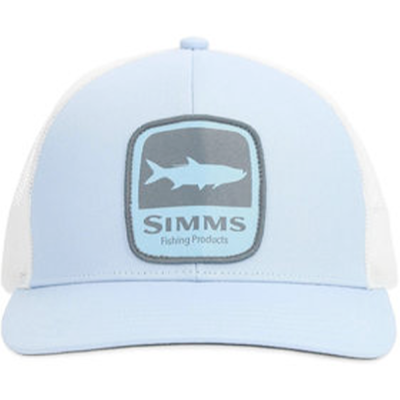 Кепка Simms Double Haul Icon Trucker, Tarpon Steel Blue