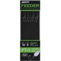 Крючок одинарный с поводком BKK Feeder Tournament, FT-1 Bayonet Rigs (A-BW-5034) #12 (8шт)