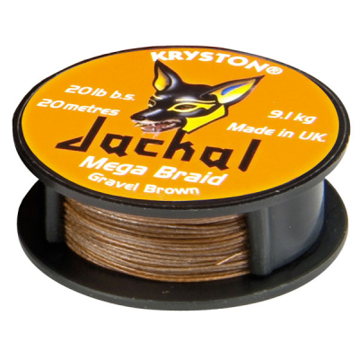 Поводковый материал Kryston Jackal 20м Gravel Brown 20lb JA3