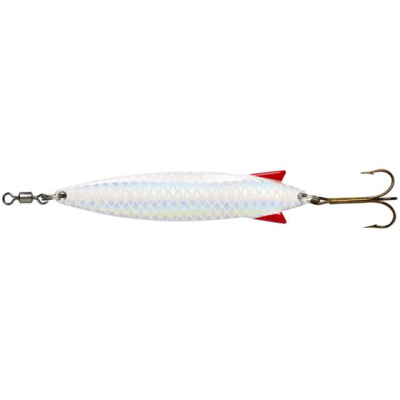 Блесна колеблющаяся Abu Garcia Toby 18G цв. WHITE FLASH