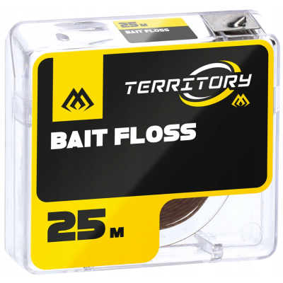 Нить для крепления приманок Mikado Territory Bait Floss 25м (AMC-012)
