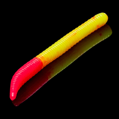 Силиконовая приманка Soorex Pro Jam Pro 65mm цв. #302 Chartreuse/Fuchsia Cheese 7pcs