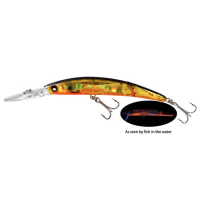 Воблер Yo-Zuri Crystal 3D Minnow DD Jointed F1052-HGBL