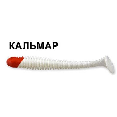Силиконовая приманка Crazy Fish Vibro Worm 3,4'' 12-85-59RH-6-F кальмар